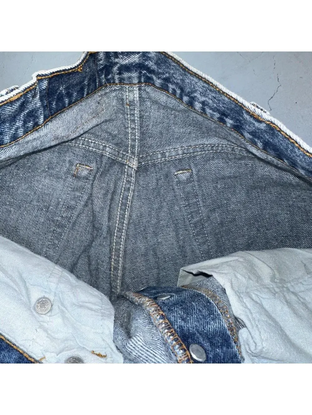 Levis 501 Vintage 90s USA XX Straight Leg Jeans Blue Med Wash 31x34 Act 29x32